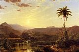 Frederic Edwin Church The Cordilleras Sunrise